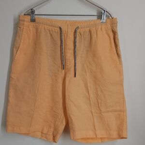 Tommy Bahama 100% Linen Apricot Drawstring Short Men's Size L.    #C10